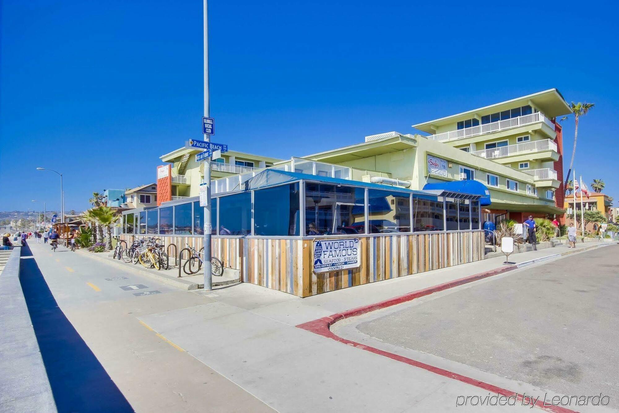 Surfer Beach Hotel Сан-Диего Экстерьер фото